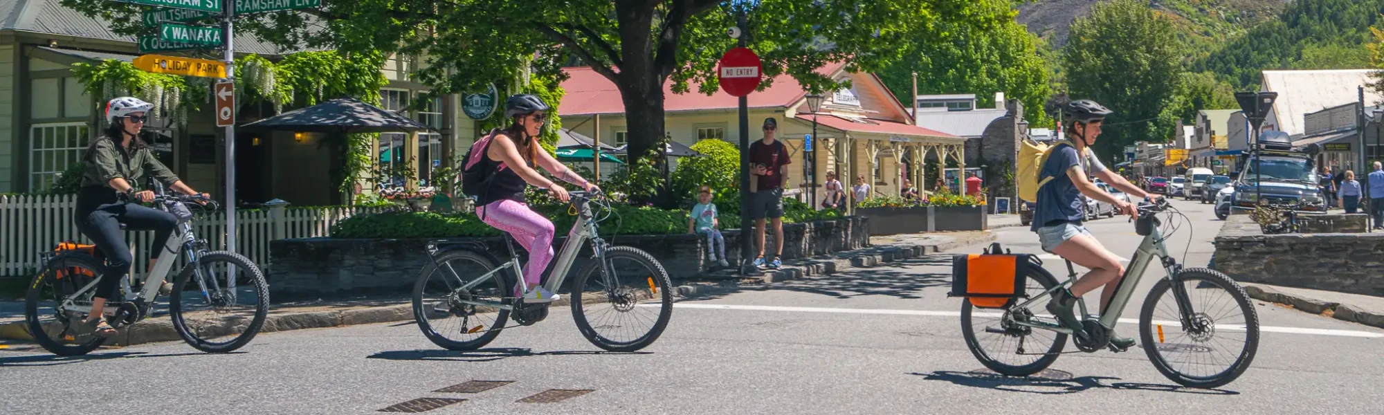 Enjoy a ride through the historic streets of Arrowtown